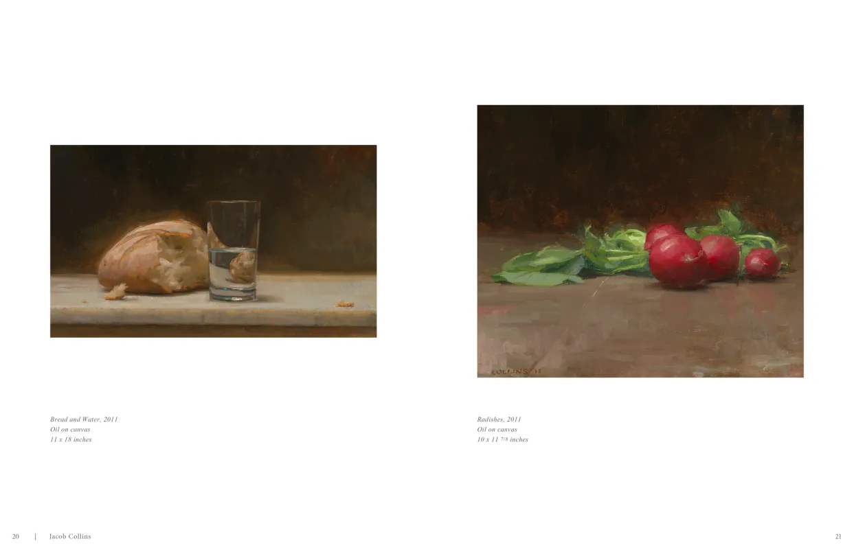 Jacob Collins 2015 exhibition catalogue, pages 20–21