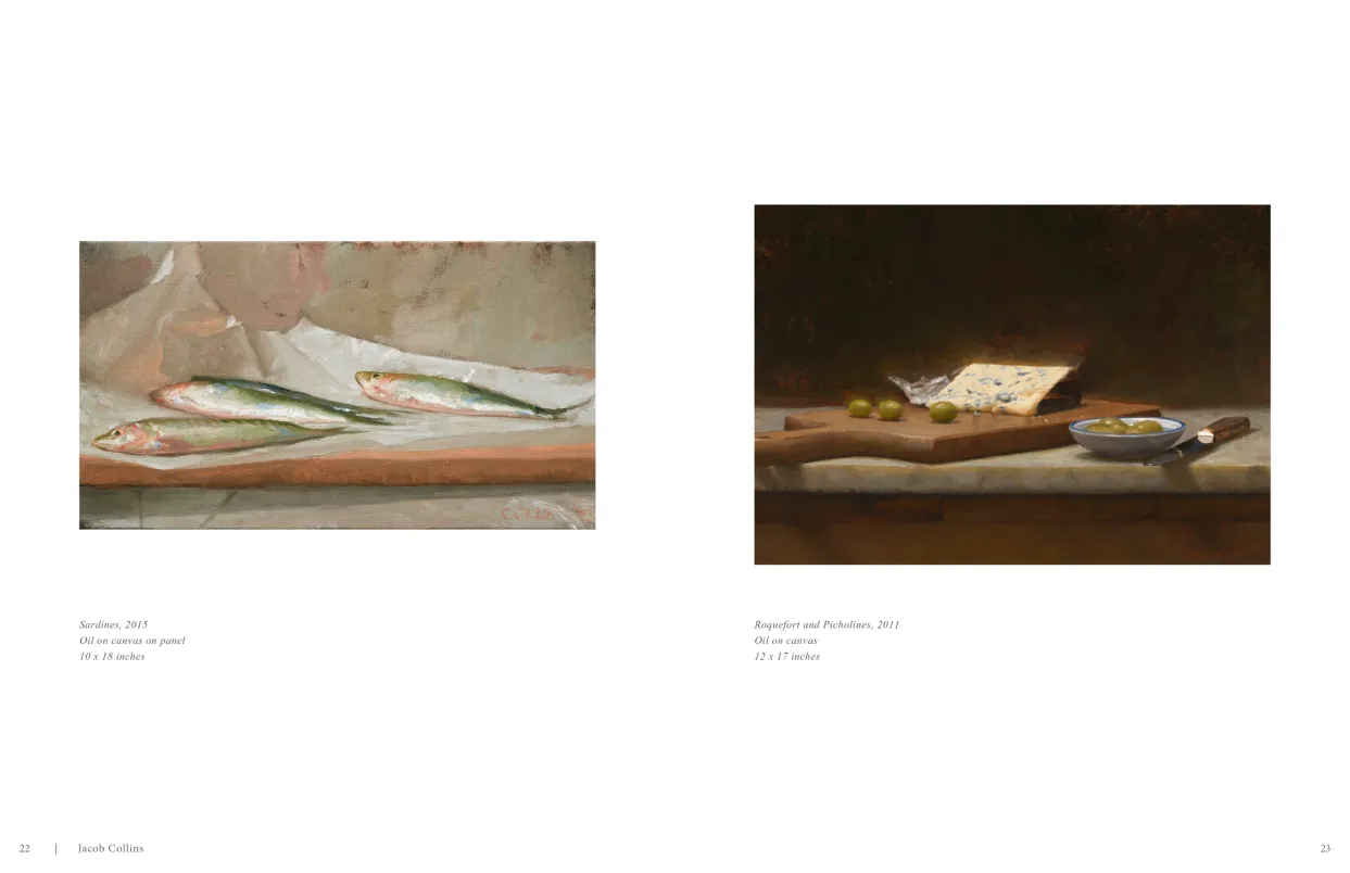 Jacob Collins 2015 exhibition catalogue, pages 22–23