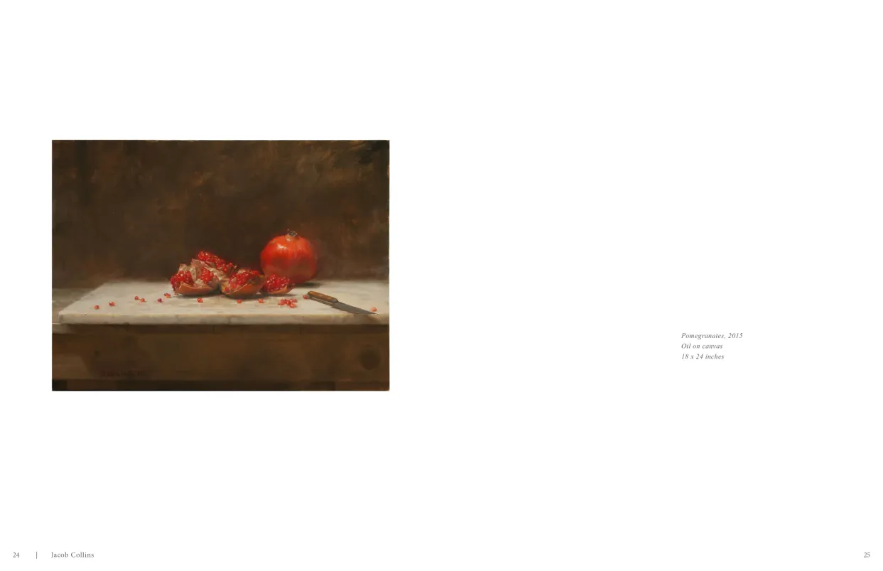 Jacob Collins 2015 exhibition catalogue, pages 24–25