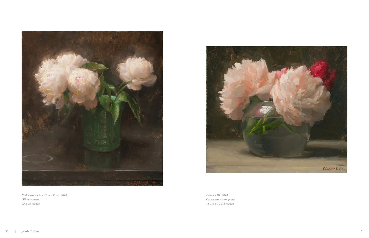 Jacob Collins 2015 exhibition catalogue, pages 30–31
