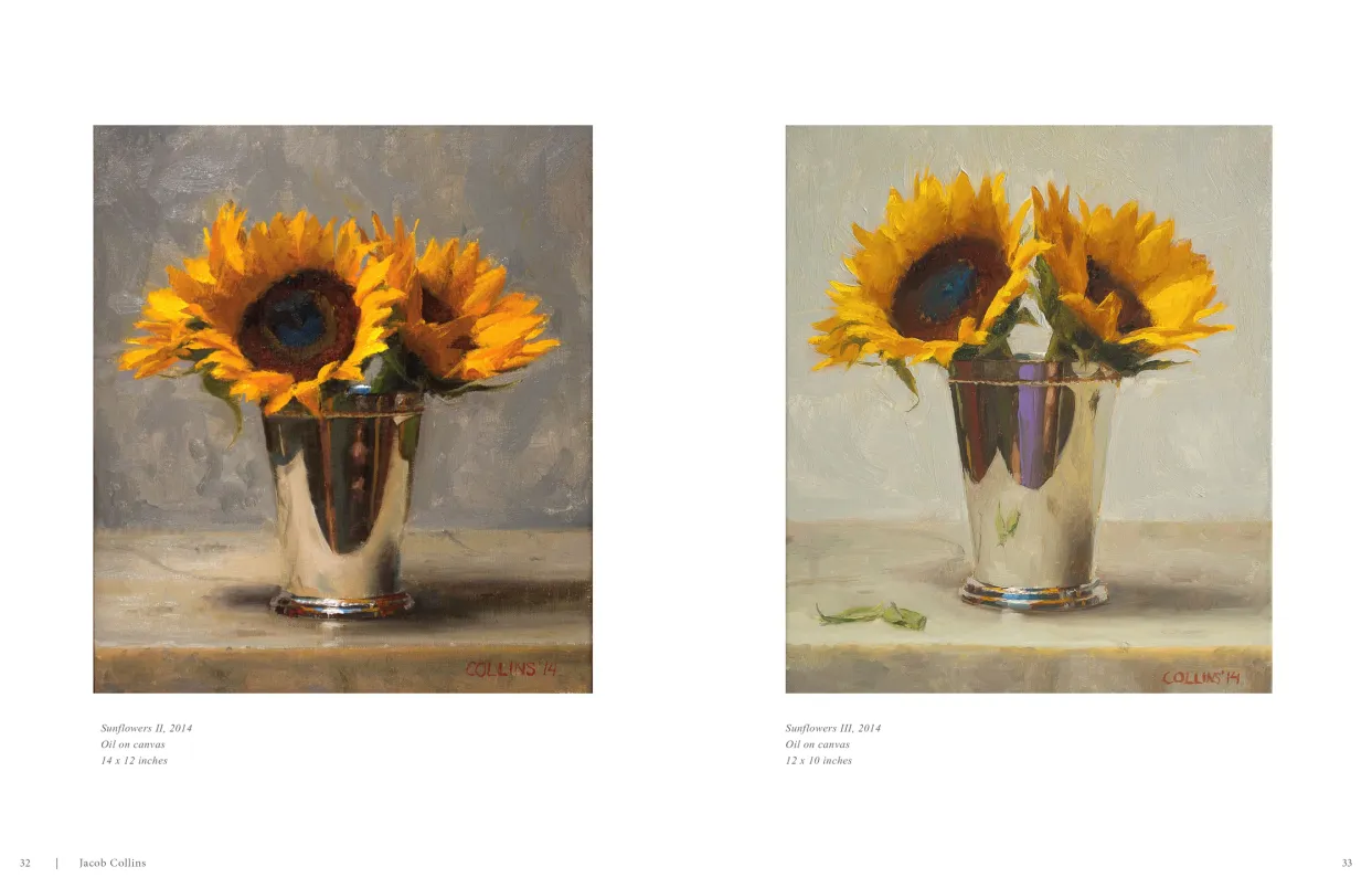 Jacob Collins 2015 exhibition catalogue, pages 32–33