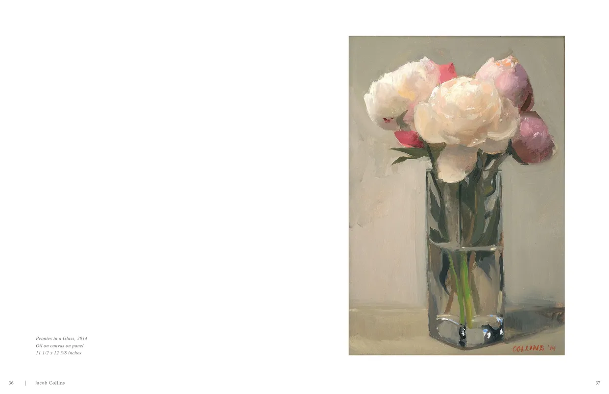 Jacob Collins 2015 exhibition catalogue, pages 36–37