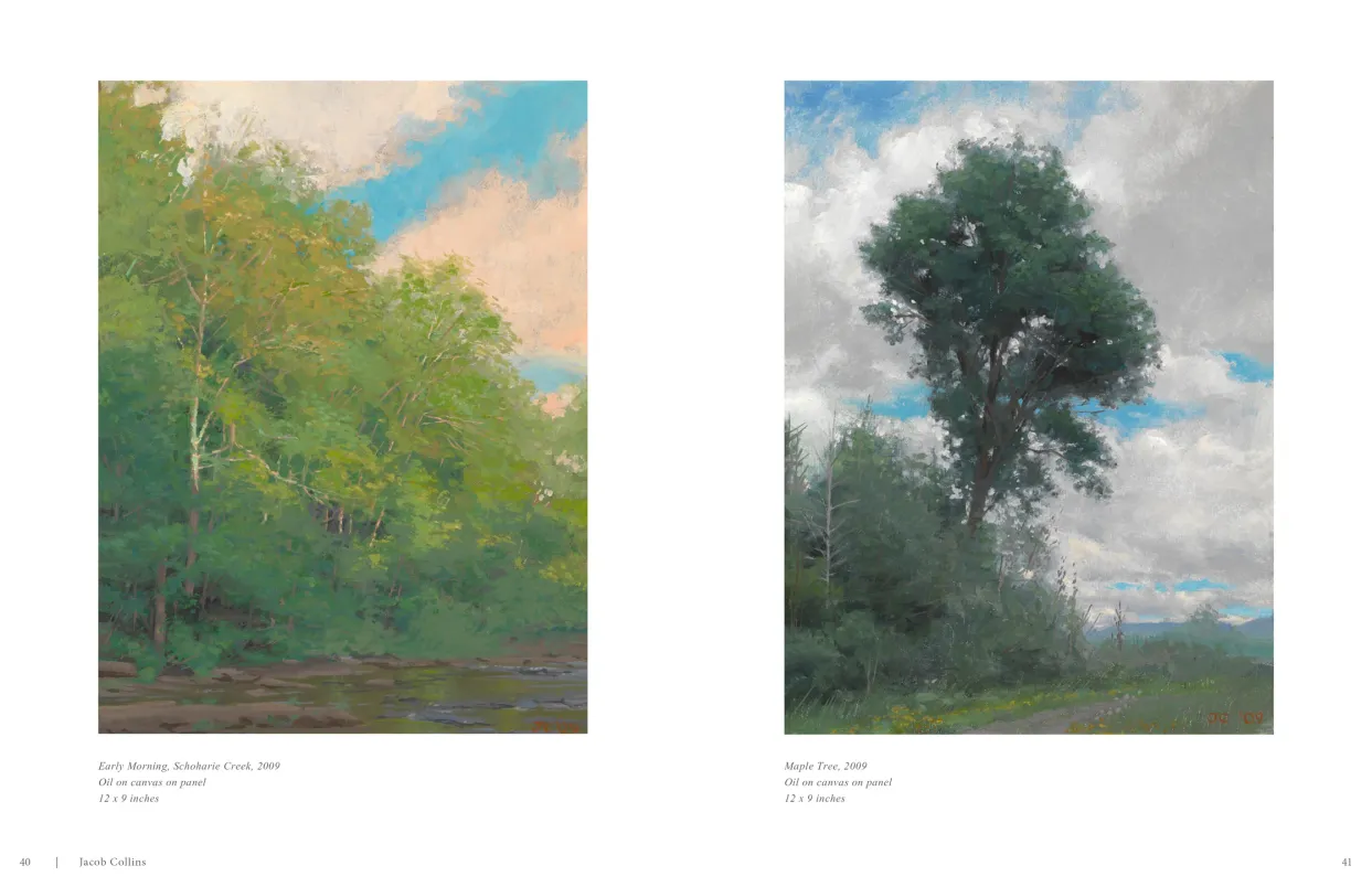 Jacob Collins 2015 exhibition catalogue, pages 40–41