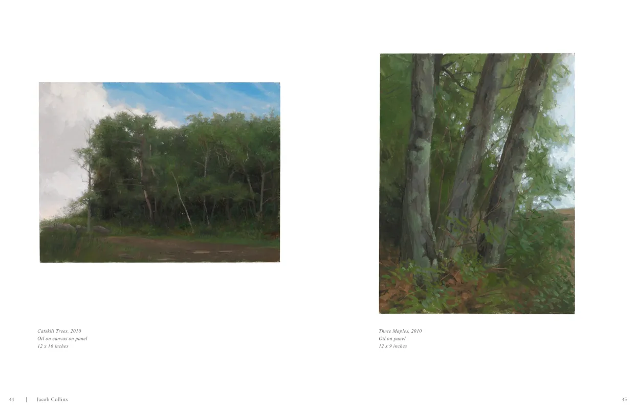 Jacob Collins 2015 exhibition catalogue, pages 44–45