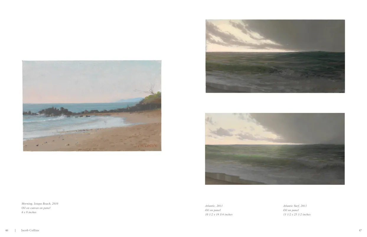 Jacob Collins 2015 exhibition catalogue, pages 46–47