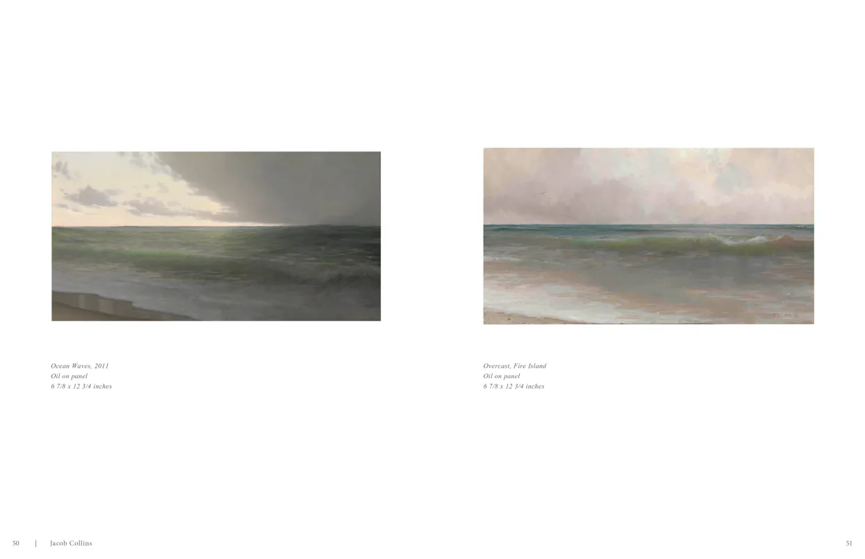 Jacob Collins 2015 exhibition catalogue, pages 50–51