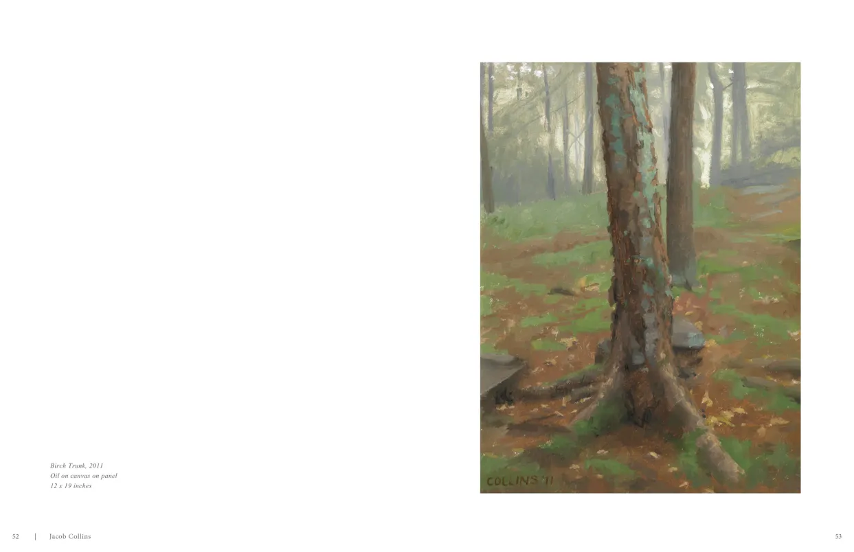 Jacob Collins 2015 exhibition catalogue, pages 52–53