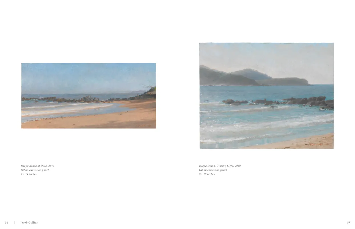 Jacob Collins 2015 exhibition catalogue, pages 54–55