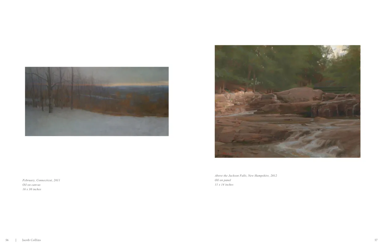 Jacob Collins 2015 exhibition catalogue, pages 56–57