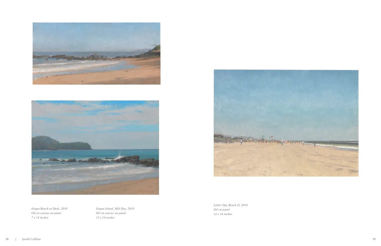 Jacob Collins 2015 exhibition catalogue, pages 58–59
