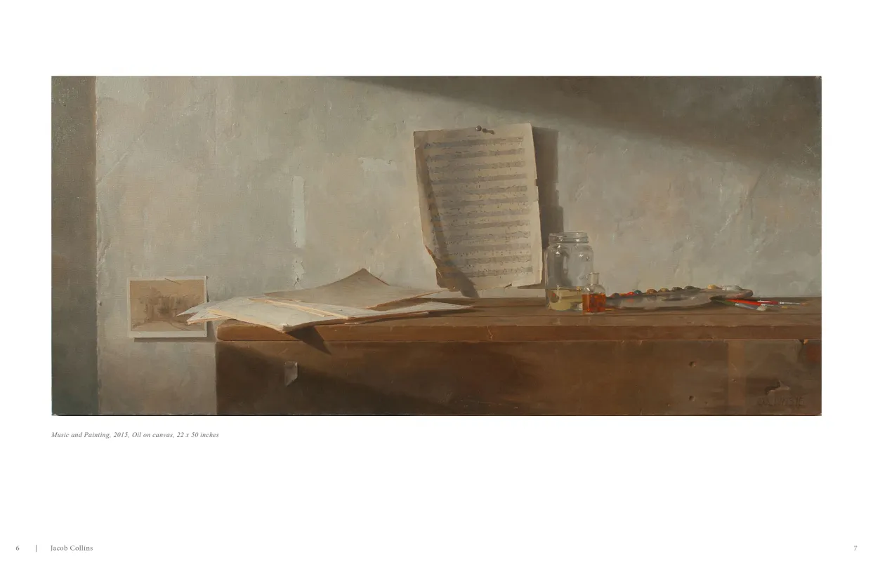 Jacob Collins 2015 exhibition catalogue, pages 6–7