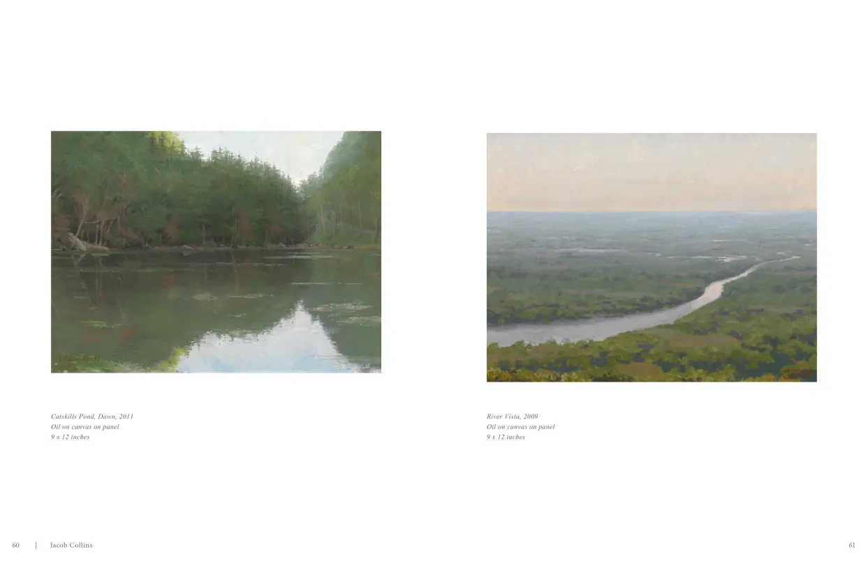 Jacob Collins 2015 exhibition catalogue, pages 60–61