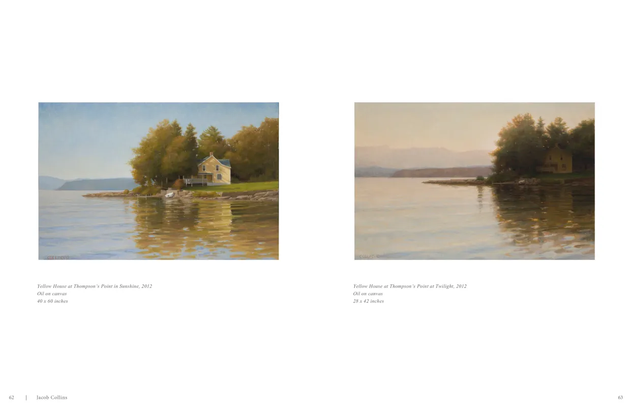 Jacob Collins 2015 exhibition catalogue, pages 62–63