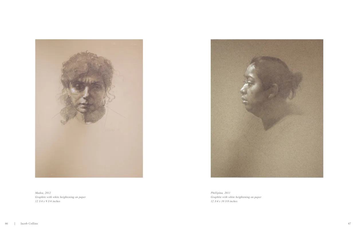 Jacob Collins 2015 exhibition catalogue, pages 66–67