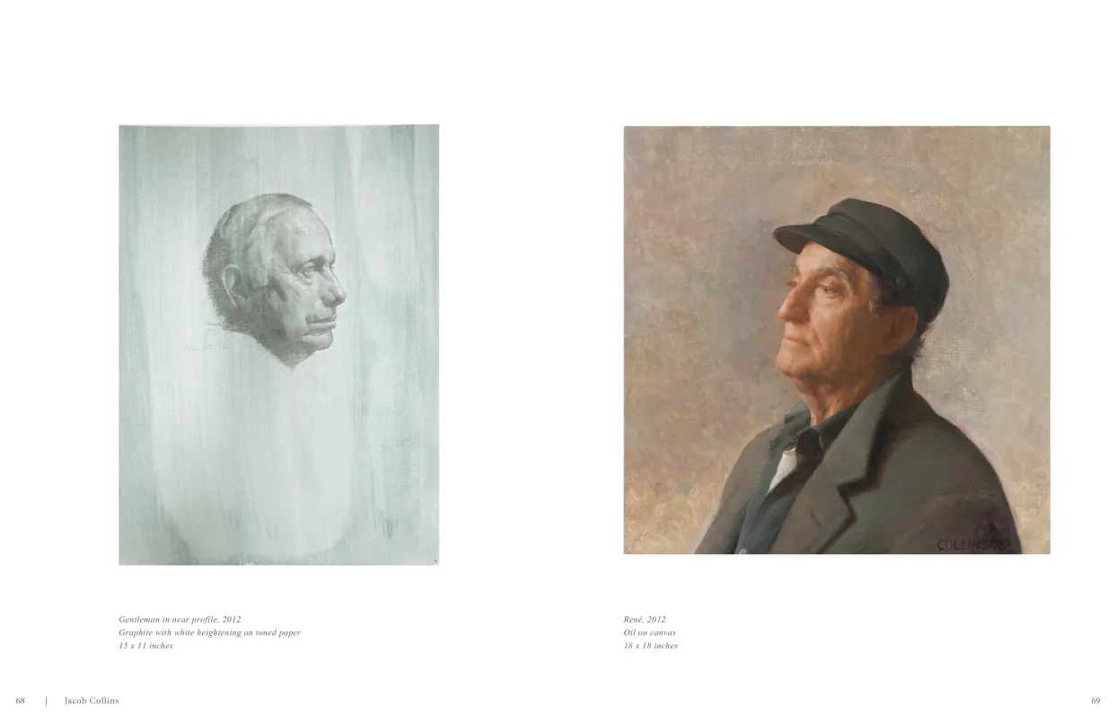 Jacob Collins 2015 exhibition catalogue, pages 68–69