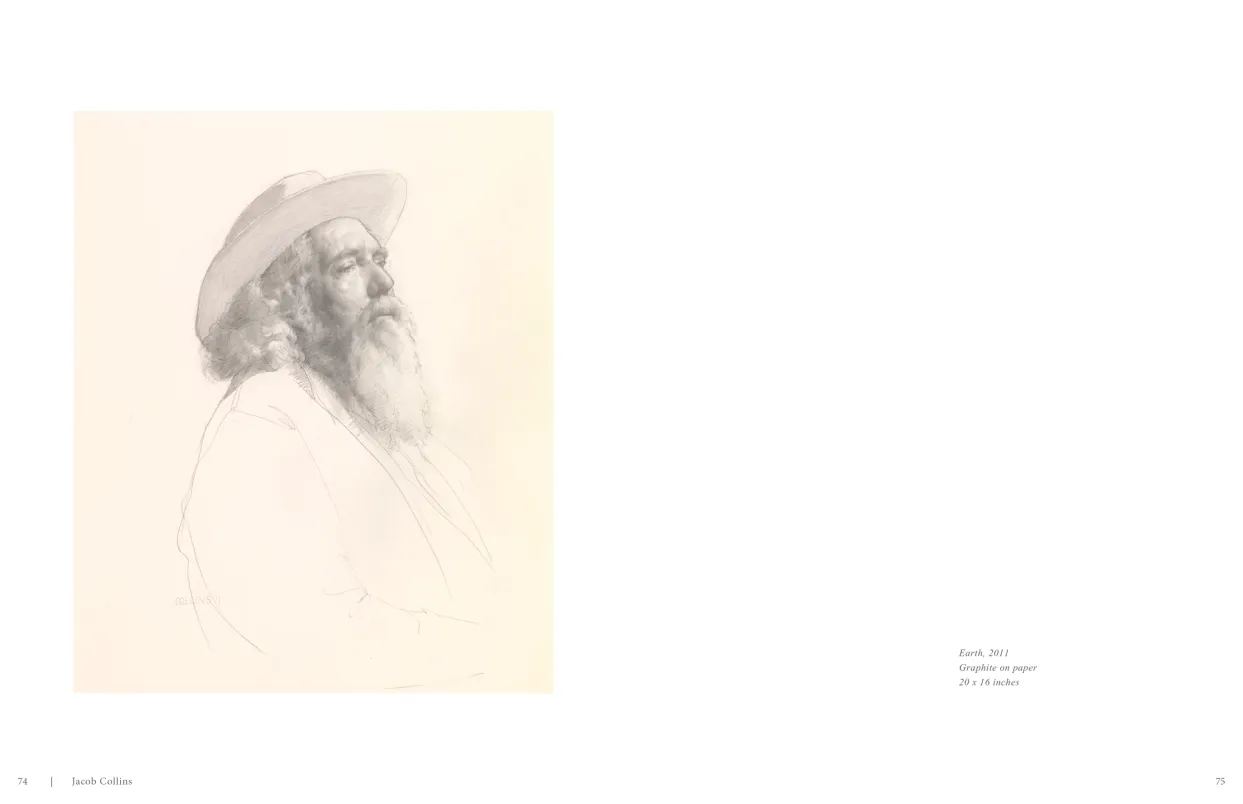 Jacob Collins 2015 exhibition catalogue, pages 74–75