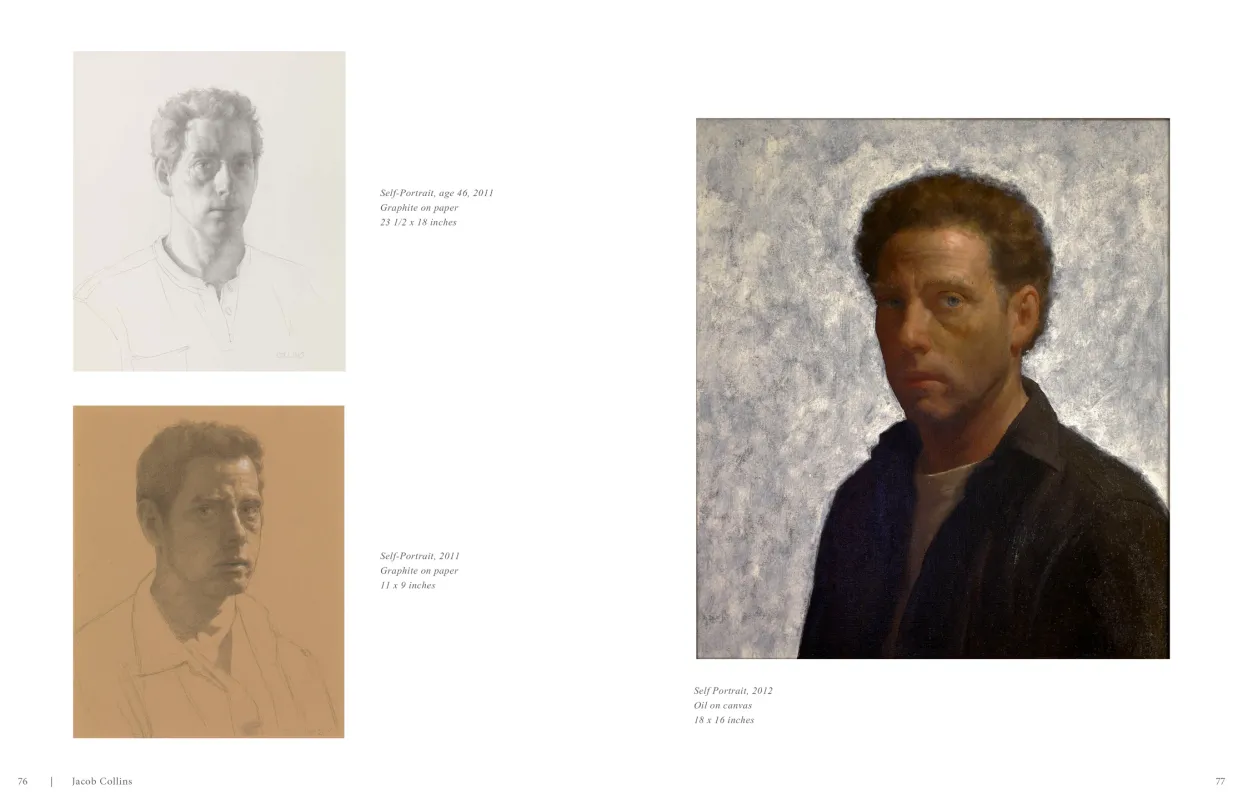 Jacob Collins 2015 exhibition catalogue, pages 76–77