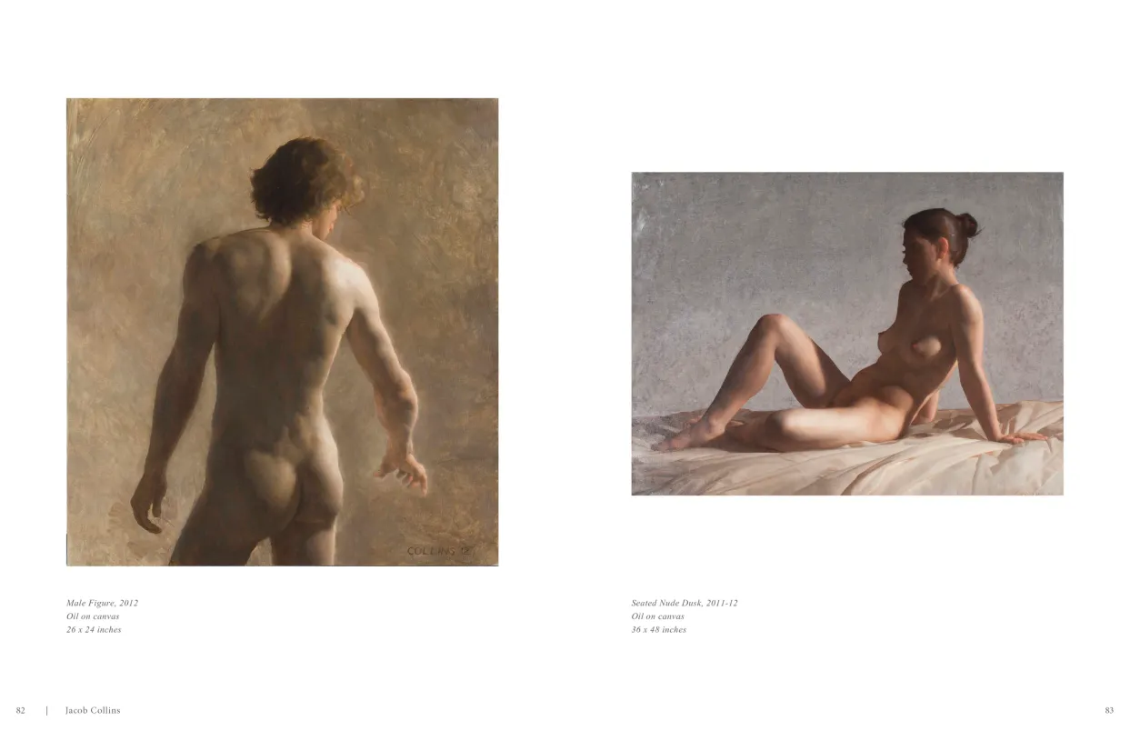 Jacob Collins 2015 exhibition catalogue, pages 82–83