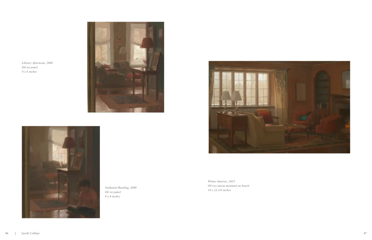 Jacob Collins 2015 exhibition catalogue, pages 86–87