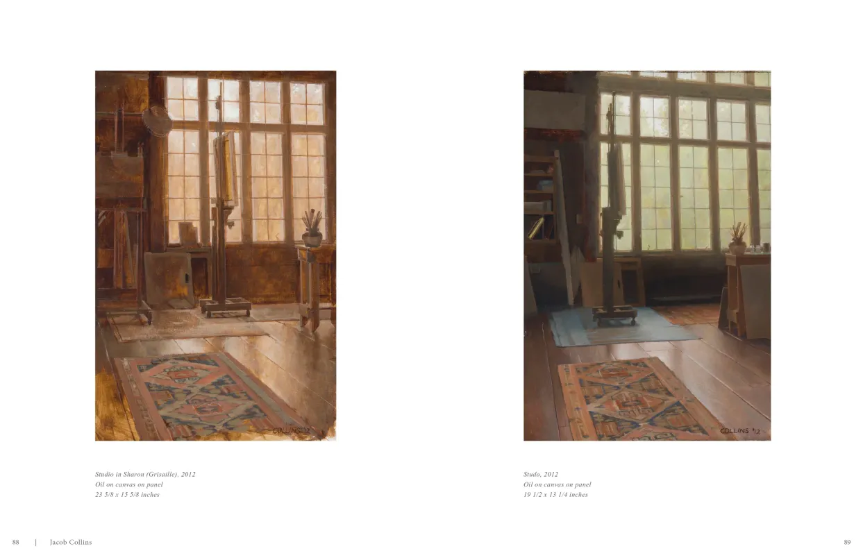 Jacob Collins 2015 exhibition catalogue, pages 88–89