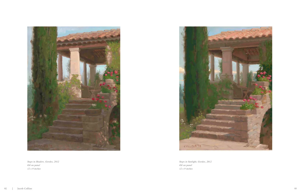Jacob Collins 2015 exhibition catalogue, pages 92–93