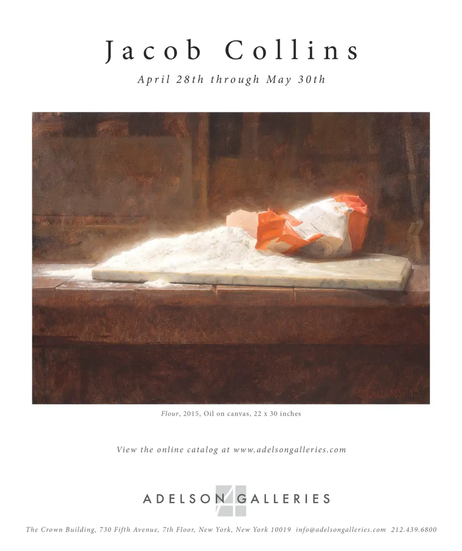 Jacob Collins (2015) Art & Antiques Magaizne Ad