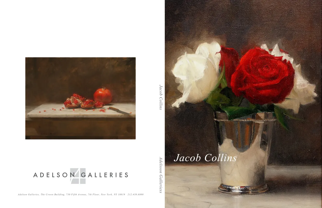 Exhibition catalogue cover spread