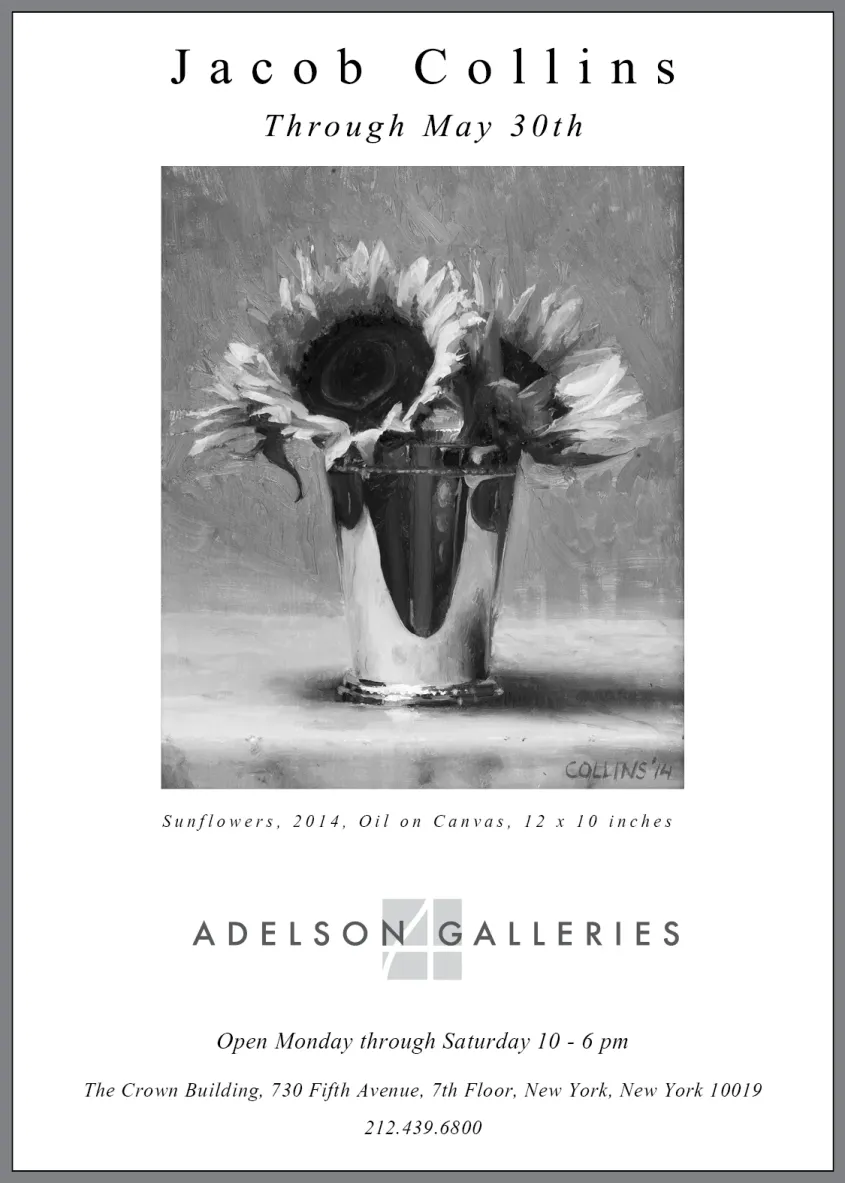 Jacob Collins (2015) New York Times Ad Campaign Week 4