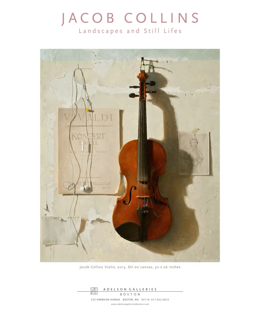 Full-page exhibition advertisement design