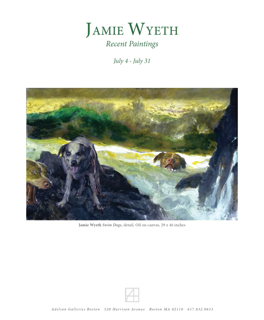 Full-page exhibition advertisement design