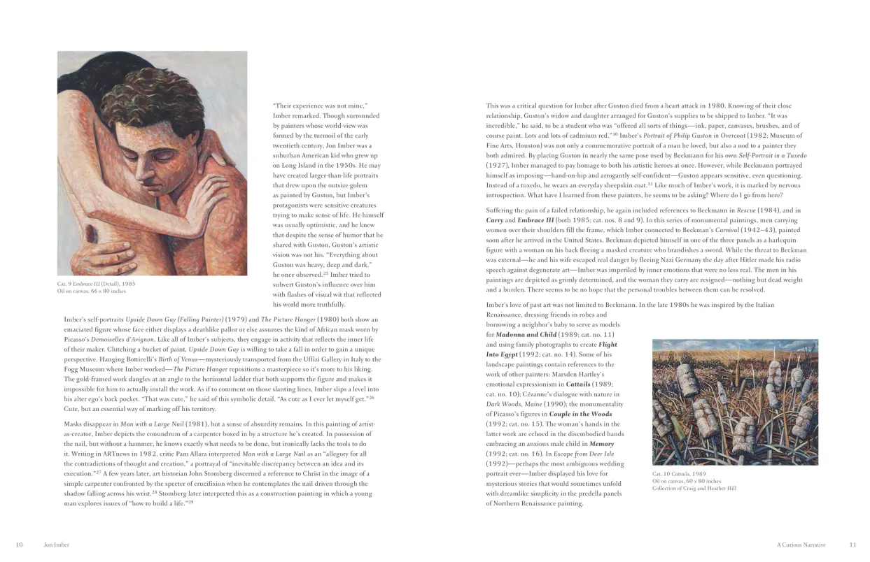 Jon Imber: Carry On exhibition catalogue, pages 10–11