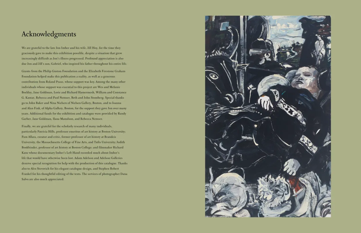 Jon Imber: Carry On exhibition catalogue, pages 2–3