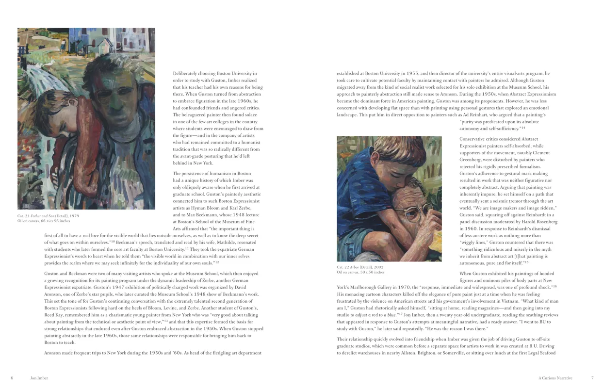 Jon Imber: Carry On exhibition catalogue, pages 6–7