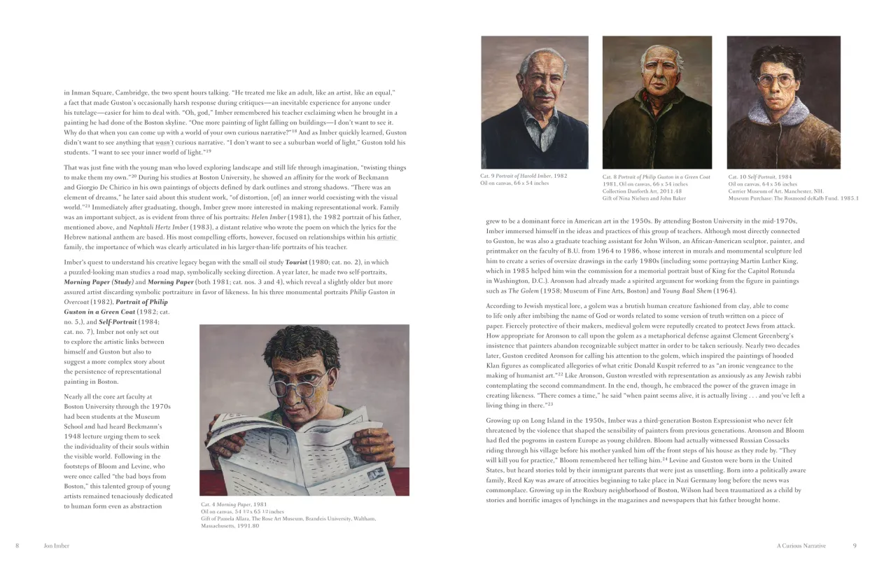 Jon Imber: Carry On exhibition catalogue, pages 8–9