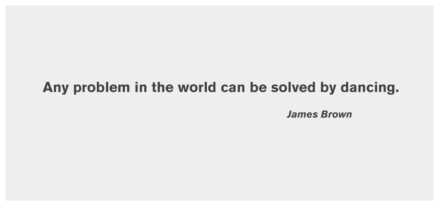 Quote Lettering - James Brown