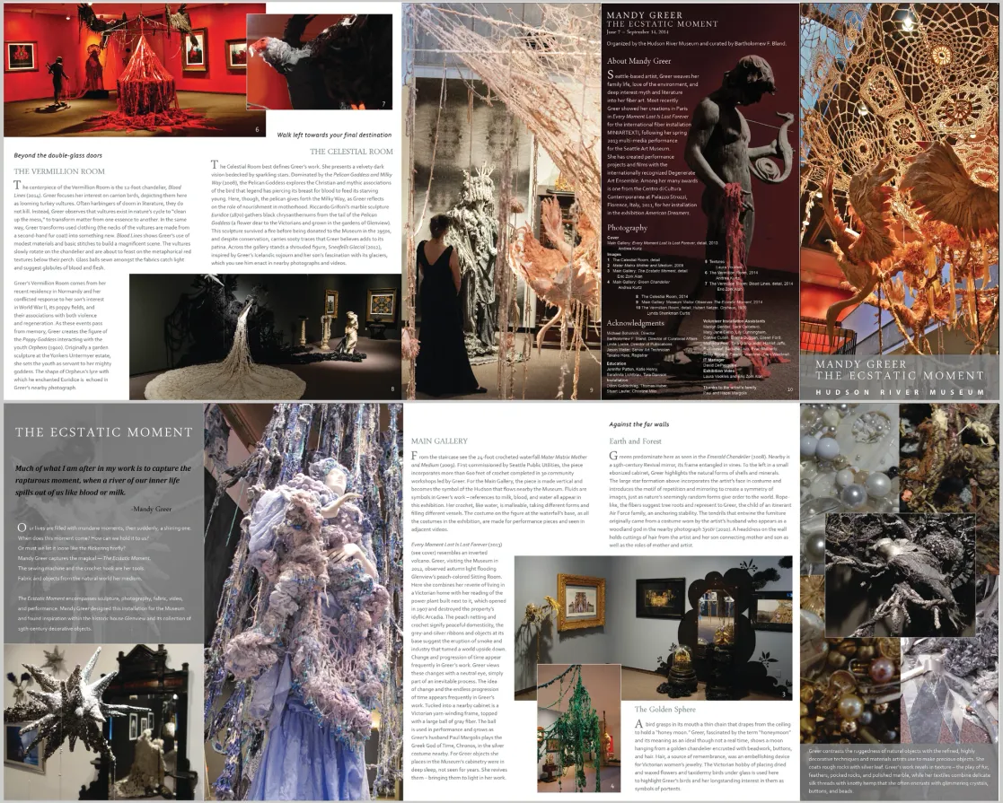 Mandy Greer: The Ecstatic Moment Brochure