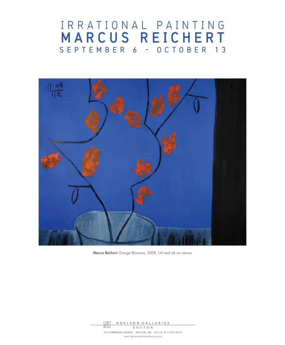 Full-page exhibition advertisement design
