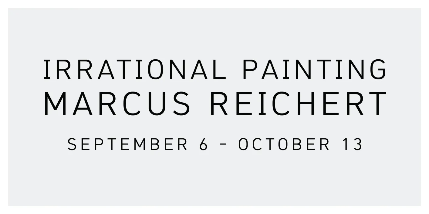 Exhibition title lettering
