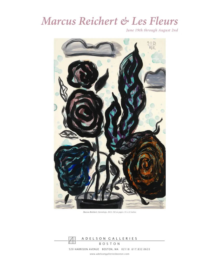 Full-page exhibition advertisement design