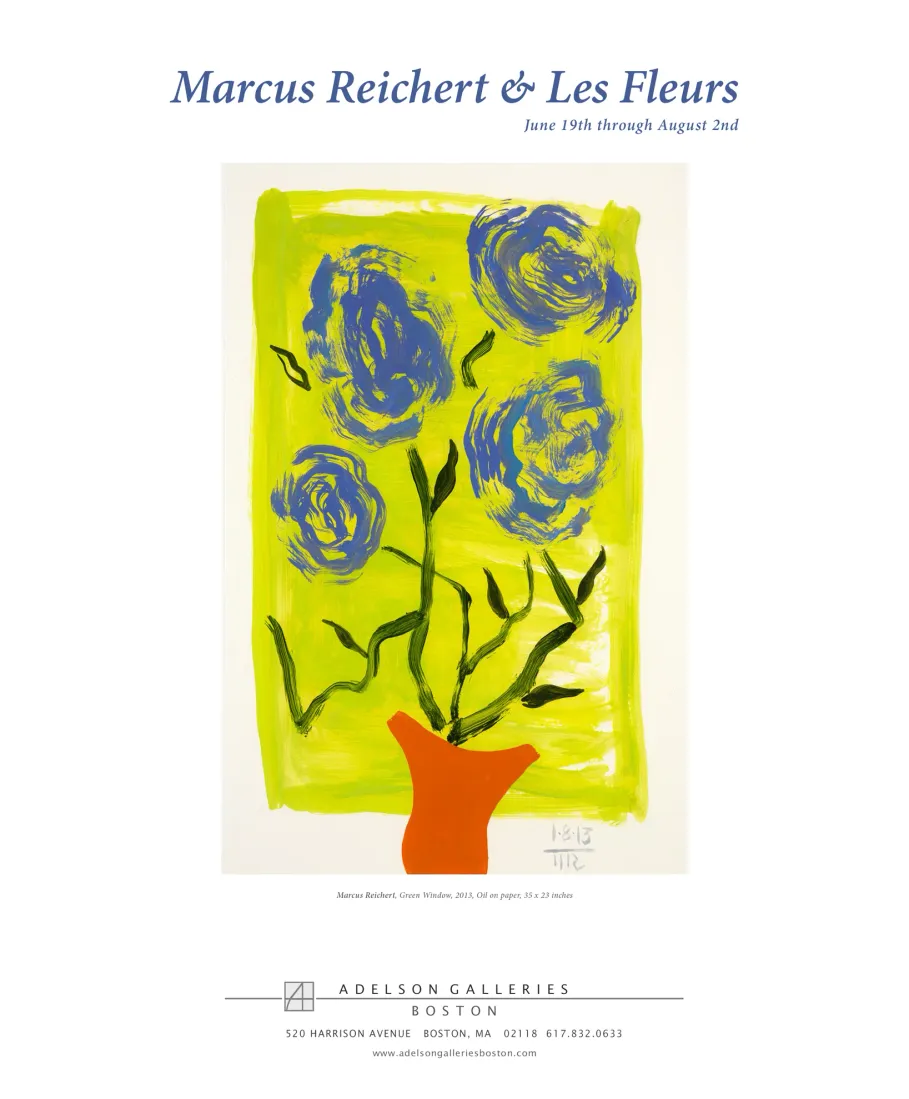 Full-page exhibition advertisement design
