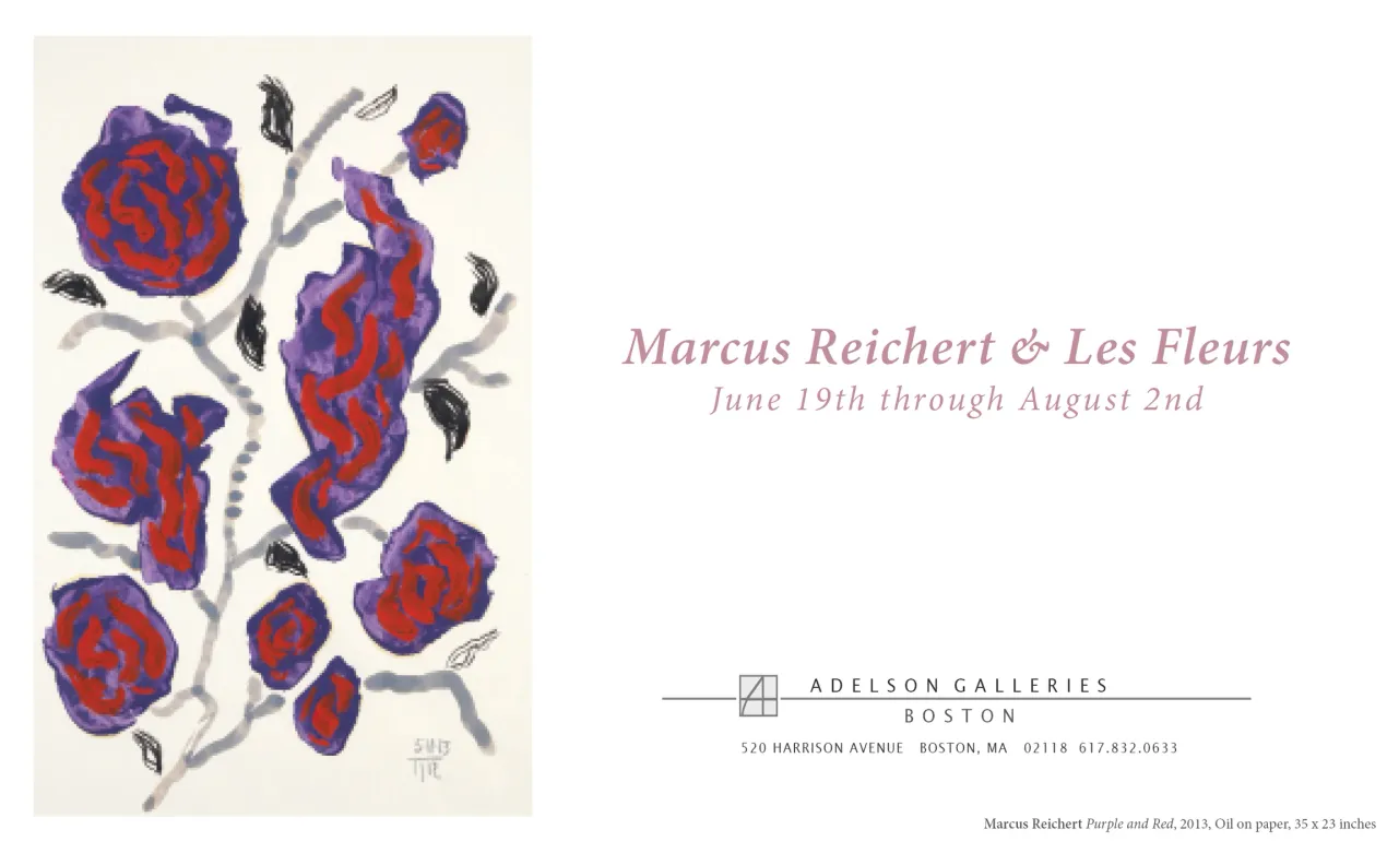 Half-page exhibition advertisement design