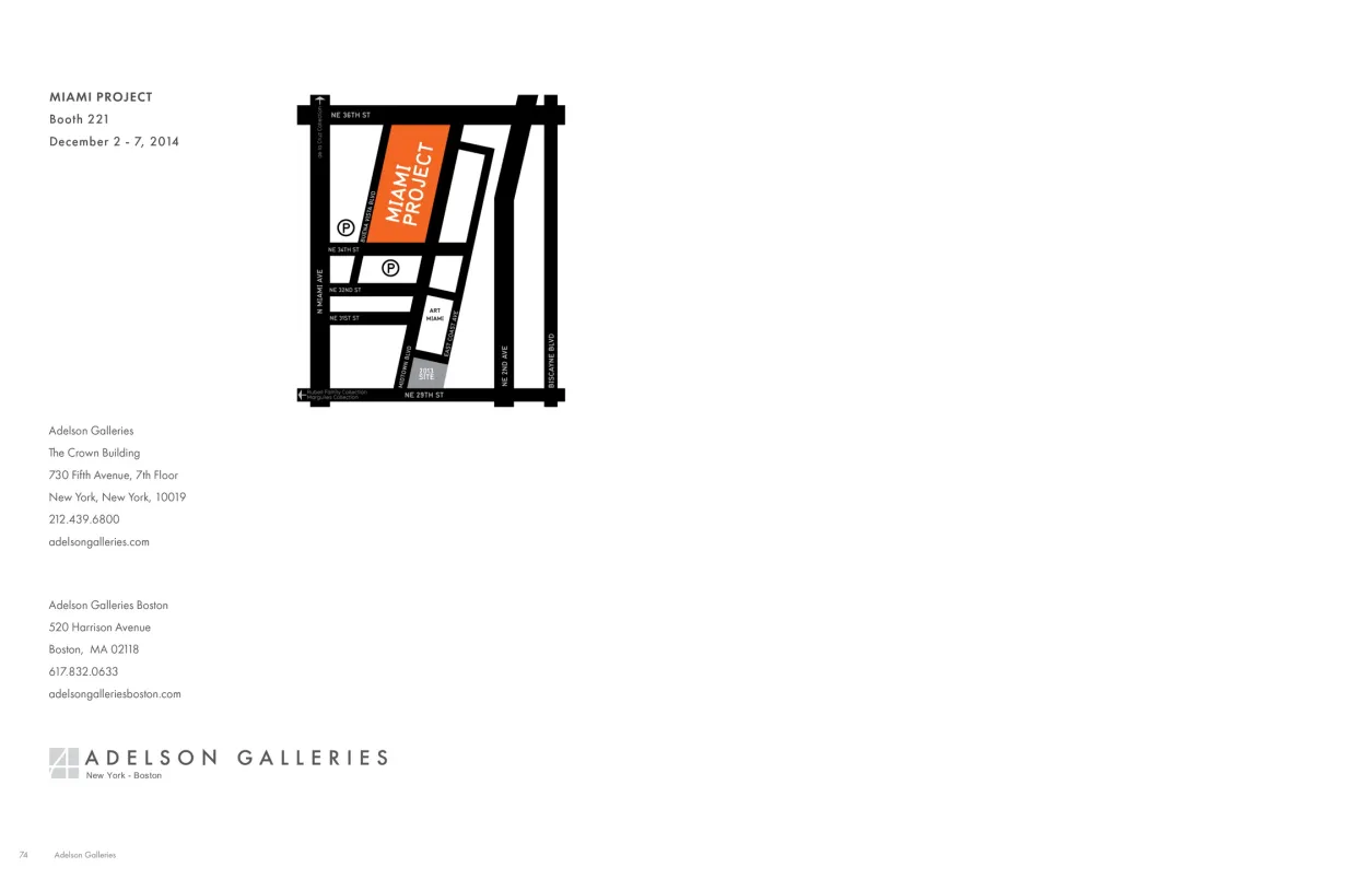 Exhibition catalogue pages 74-75