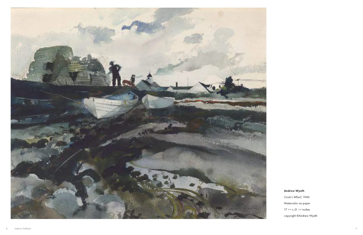 Exhibition catalogue pages 8-9
