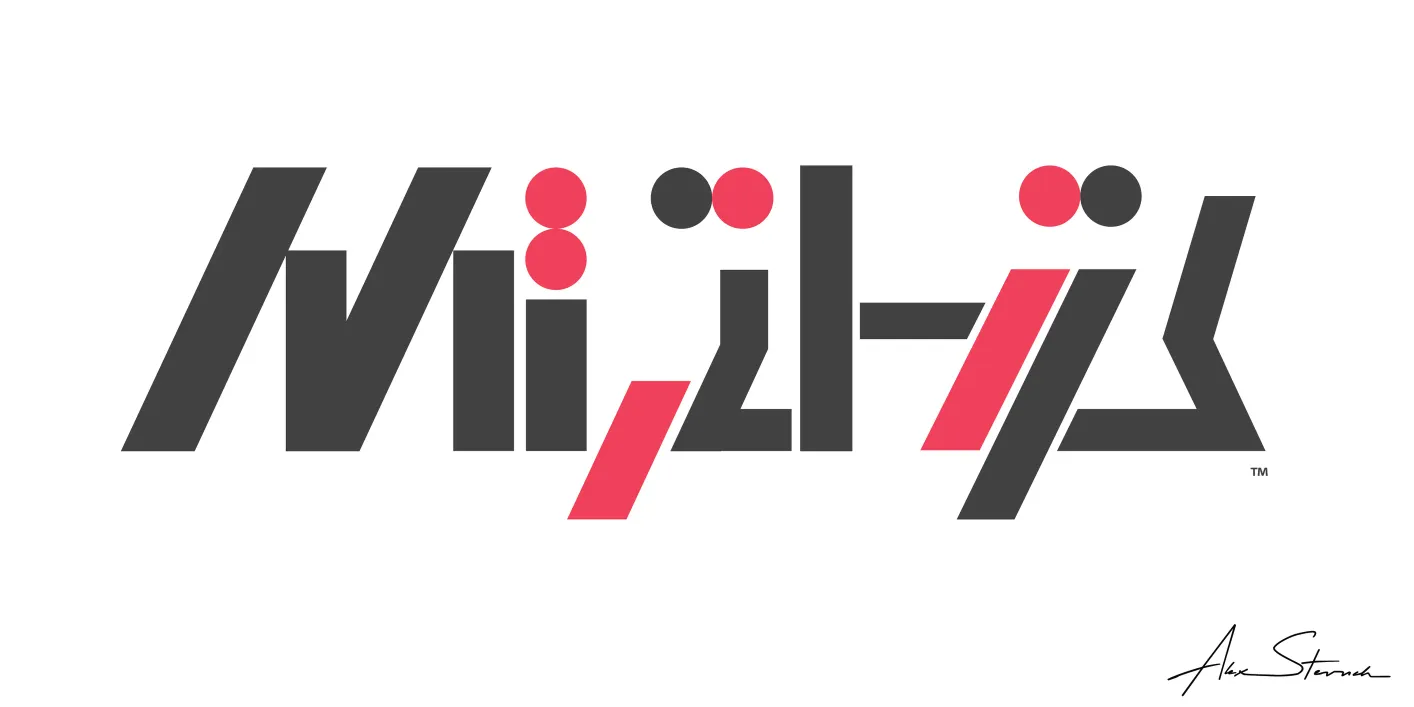 Midnight Citylights Horizontal Graphic Logo