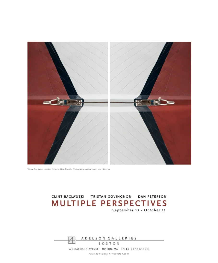 Full-page exhibition advertisement design