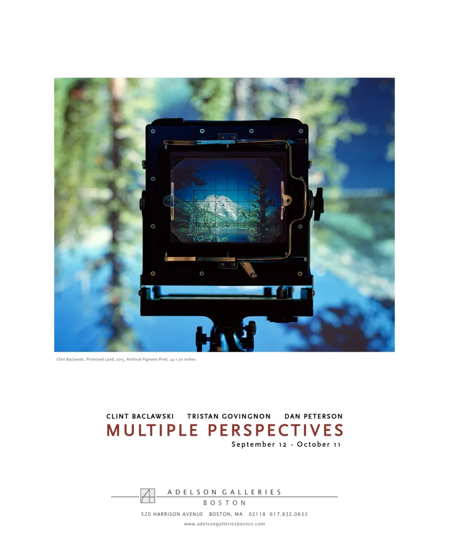 Full-page exhibition advertisement design