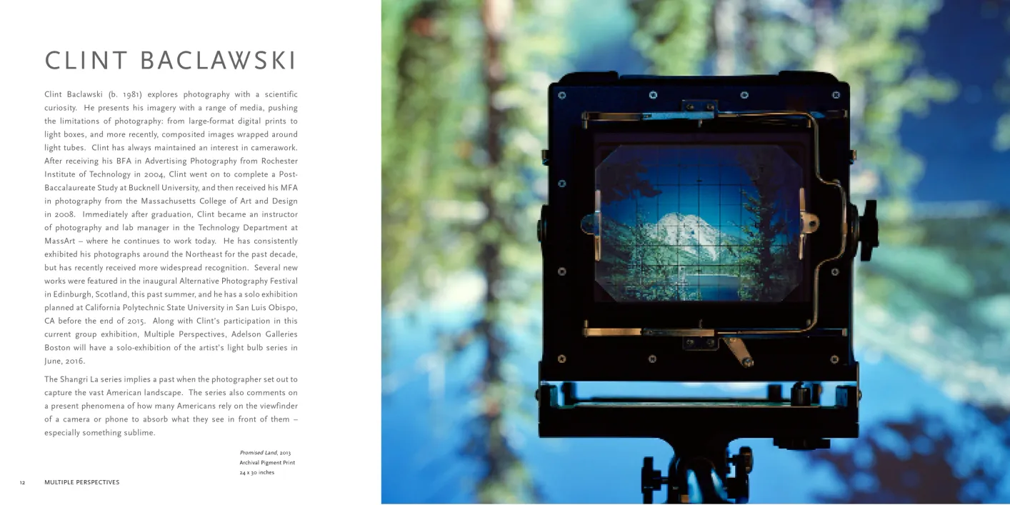 Exhibition catalogue pages 12-13