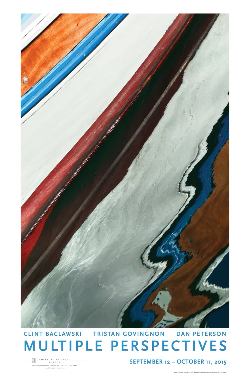 Printed exhibition poster design