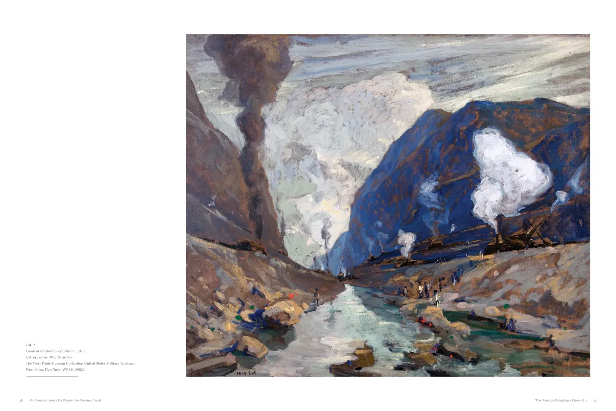 OH PANAMA! Jonas Lie Paints the Panama Canal exhibition catalogue, pages 76–77