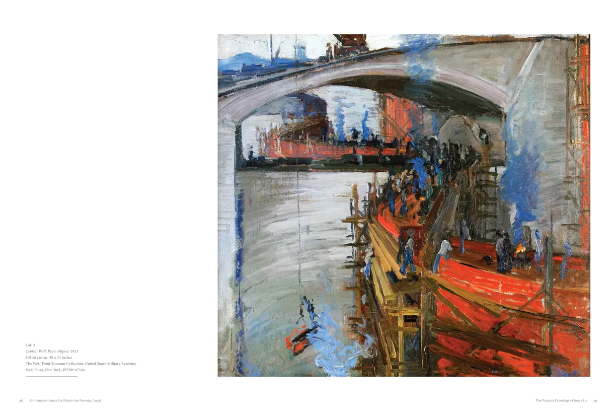 OH PANAMA! Jonas Lie Paints the Panama Canal exhibition catalogue, pages 78–79